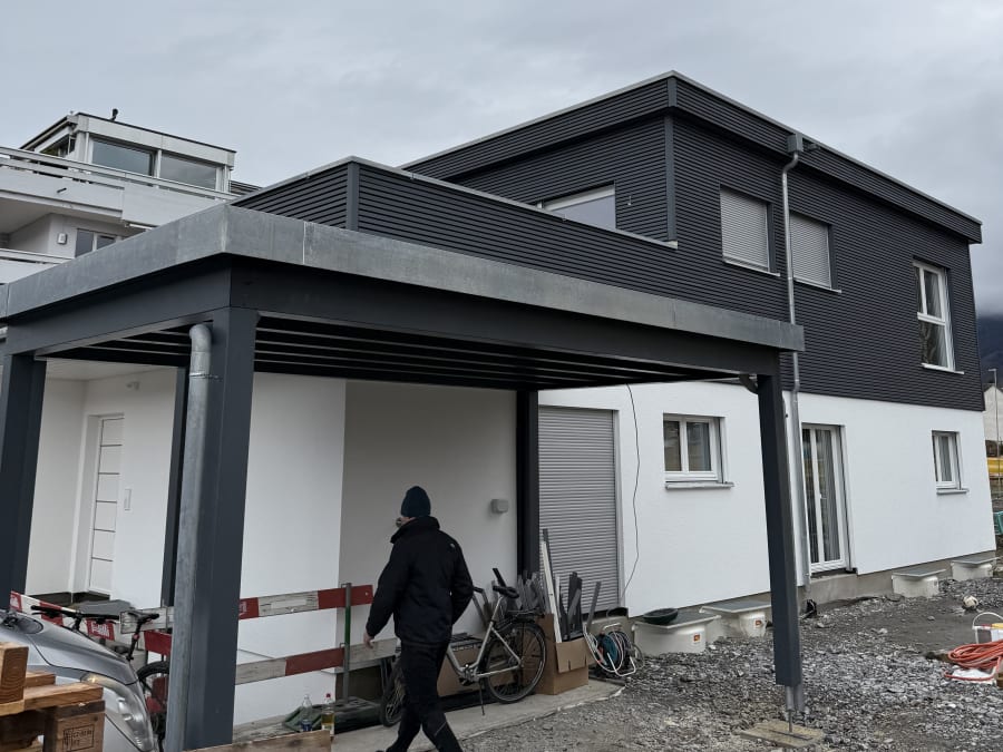 Partial carport dismantling in Schaan, Schaan (LI)