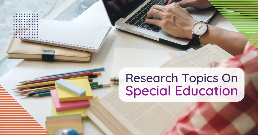 research topics on special education needs