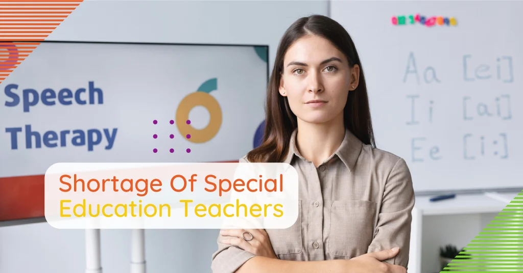 Shortage of Special Education Teachers Special Education Journey