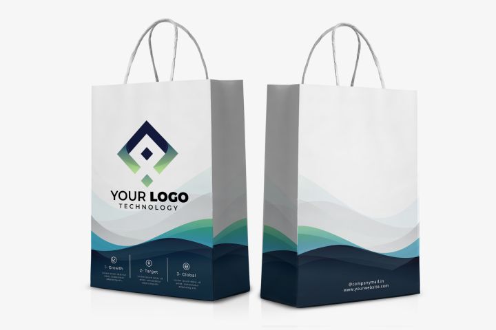 Elevate Your Brand with Silver Paper Bags