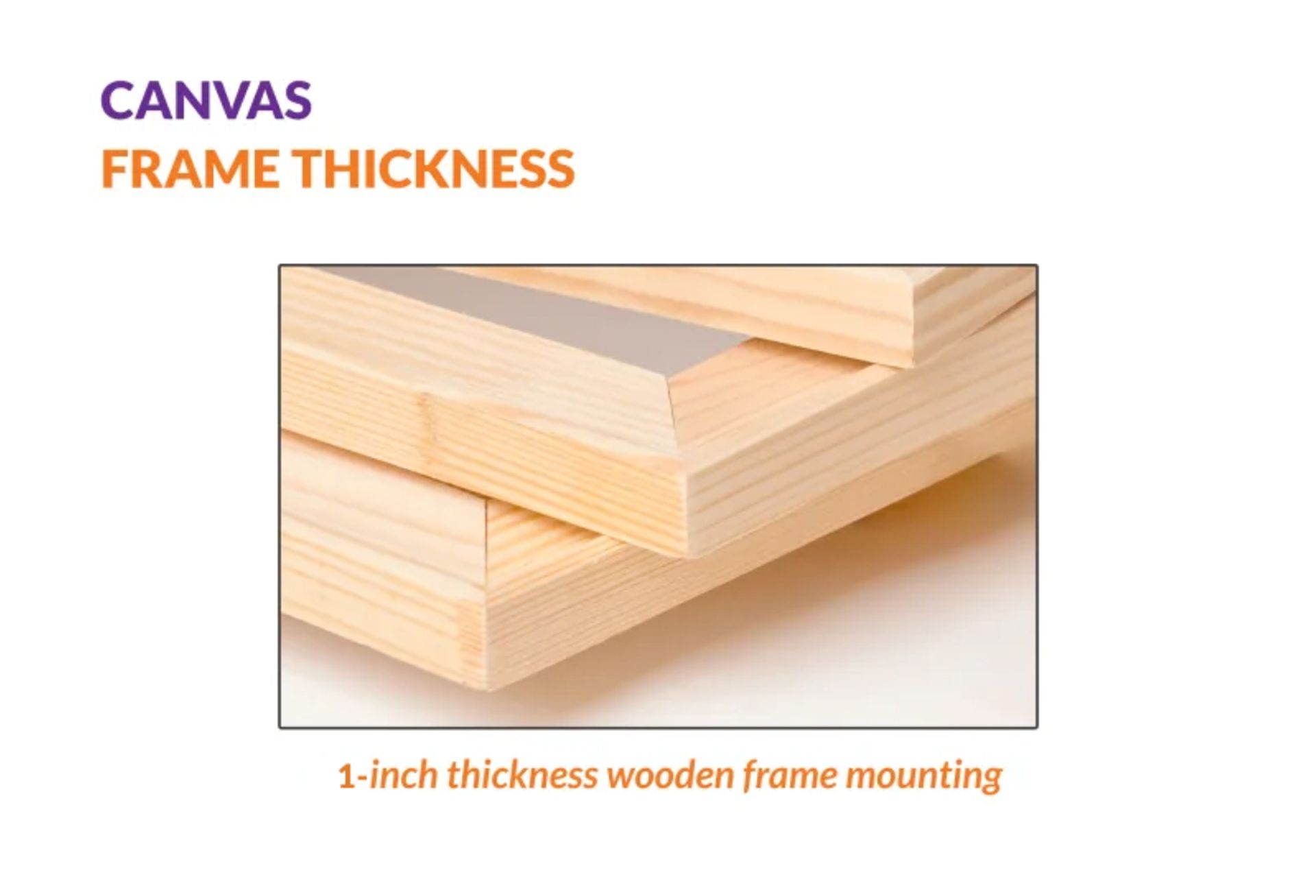 Canvas Gallery Wraps Get Your Photo Canvas Mounted On A Wooden Frame