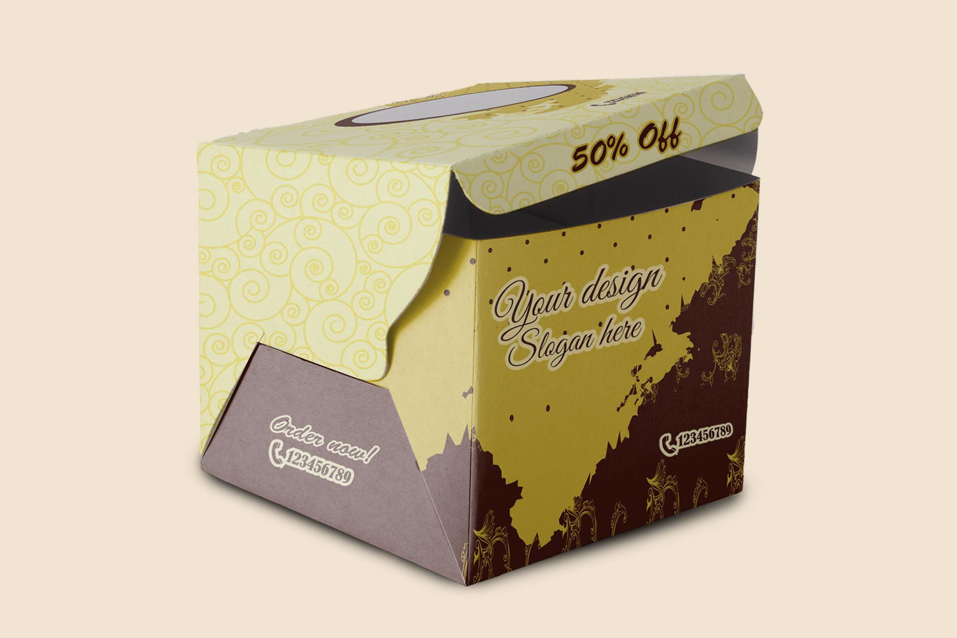 Buy Cake Boxes Online Design & Print Cake Packaging Boxes Printo.in