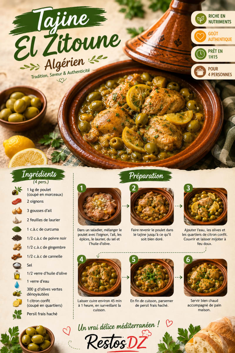 Tajine El Zitoune Algerien