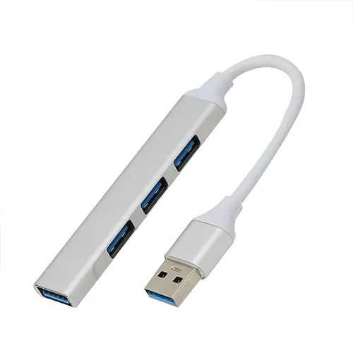 USB 3.0 Hub For Notebook – USB 3.0 4 Port – Aluminium