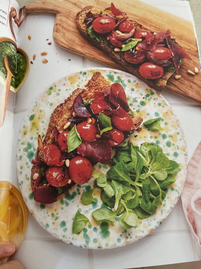 Bruschetta de tomates