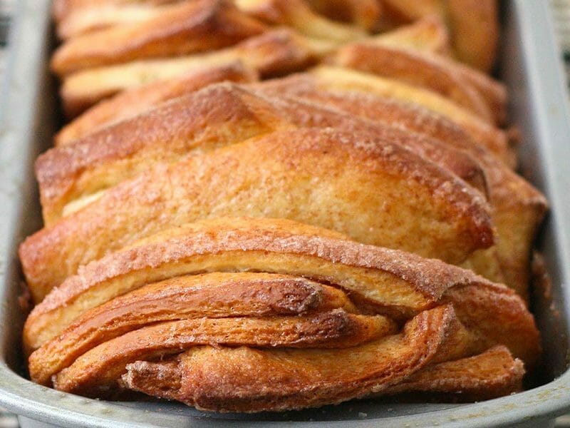 Brioche à effeuiller à la cannelle