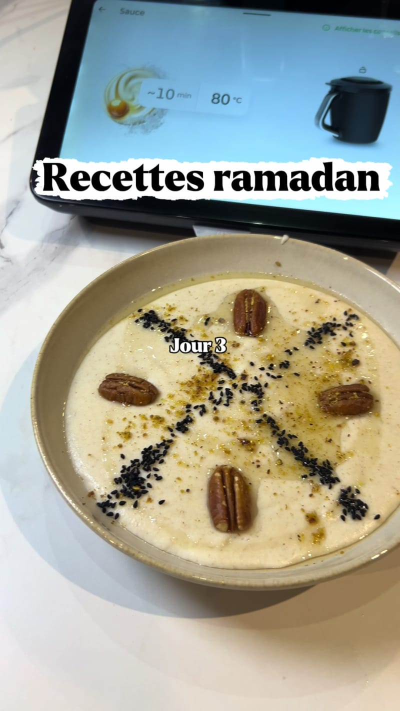 Talbina, crème d'orge réconfortante