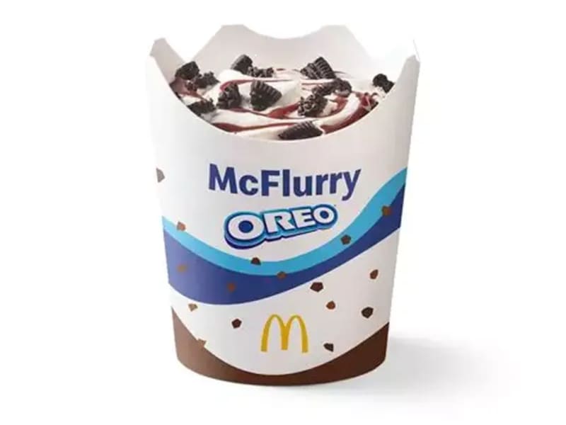Coupe Glacée Façon McFlurry (Vanille-Oréo)