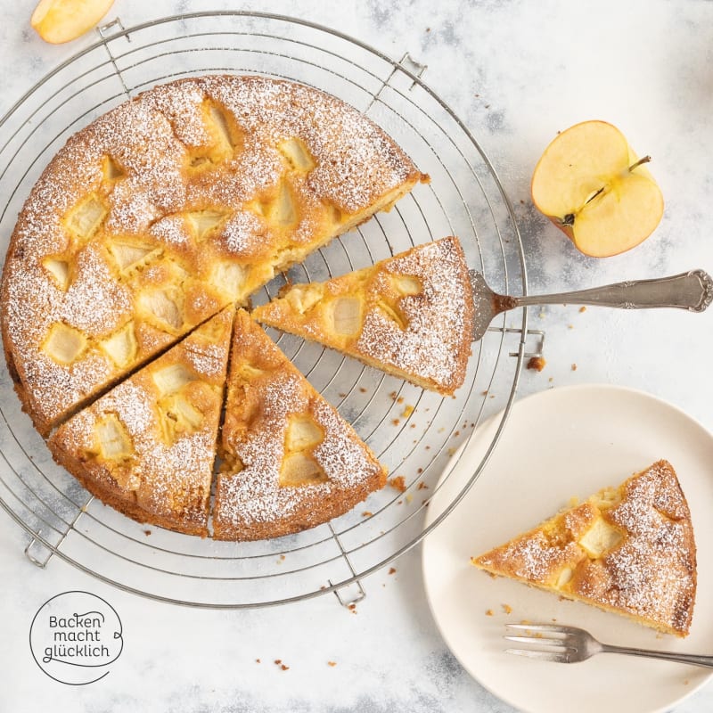 Glutenfreier Apfelkuchen