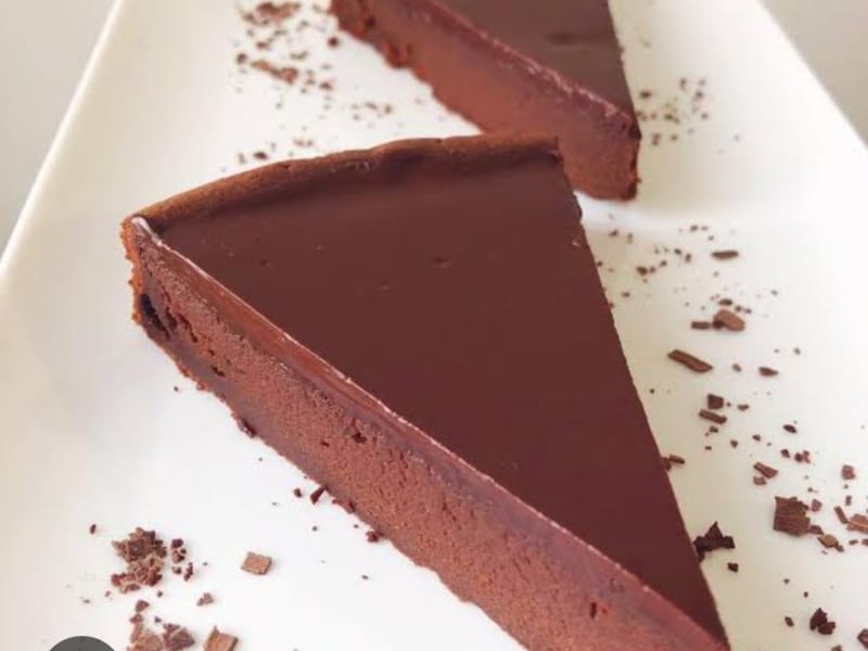 Fondant au chocolat noir, cœur coulant