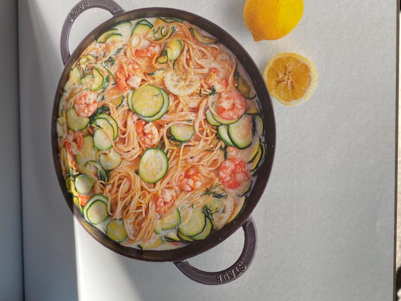 Courgettes Crevettes