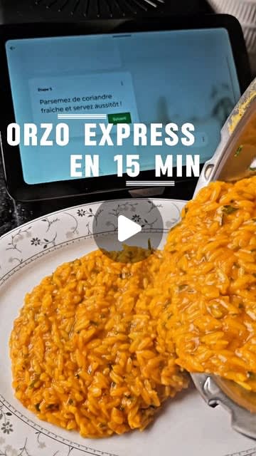 Orzo express à la tomate