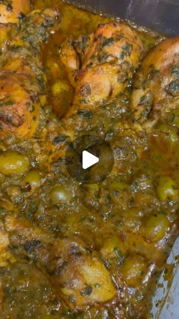 Tajine de poulet aux olives