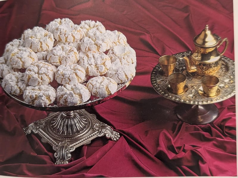 Ghoriba à la semoule et noix de coco