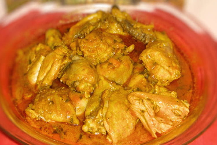 Poulet au lait de coco gourmand