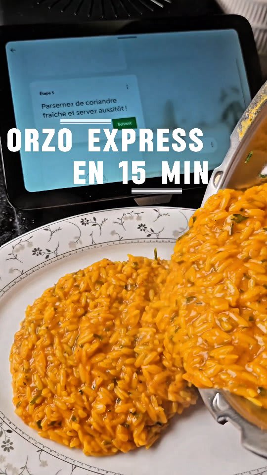 Orzo express à la tomate
