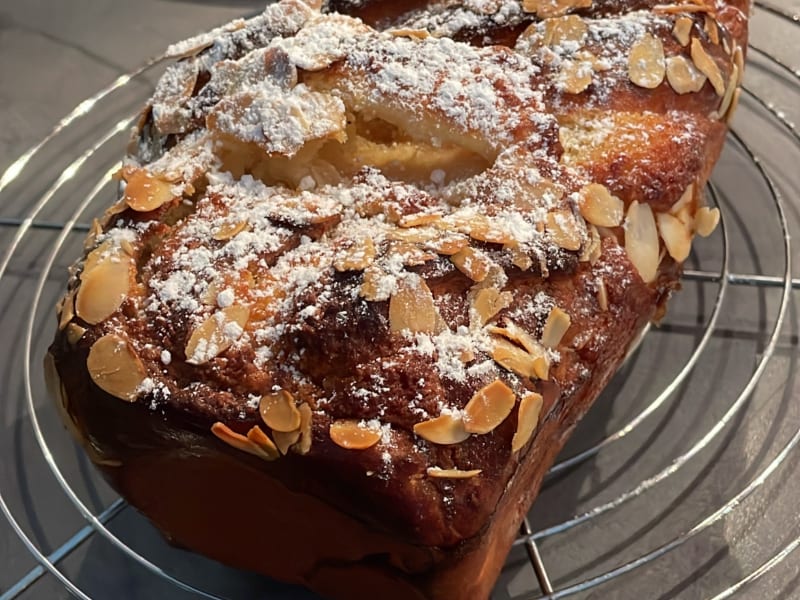 Brioche à la crème d'amande