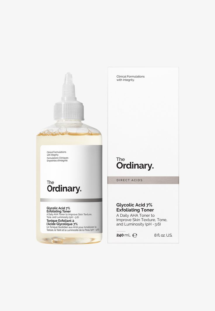 The Ordinary Glycolic Acid 7% Exfoliating Toner 100ml