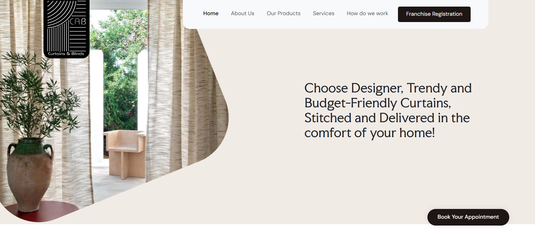 Curtains and Blinds — home page