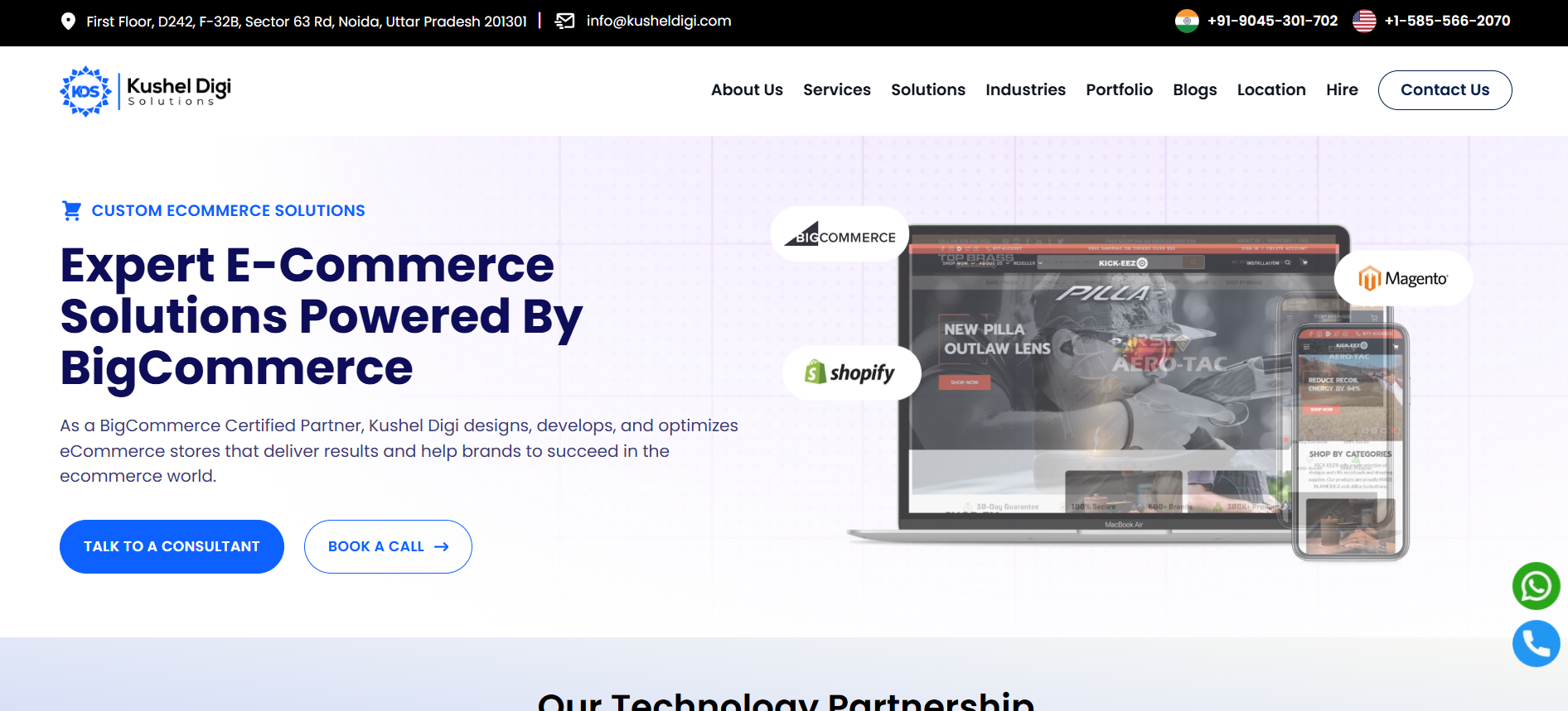 Kushel Digi — home page
