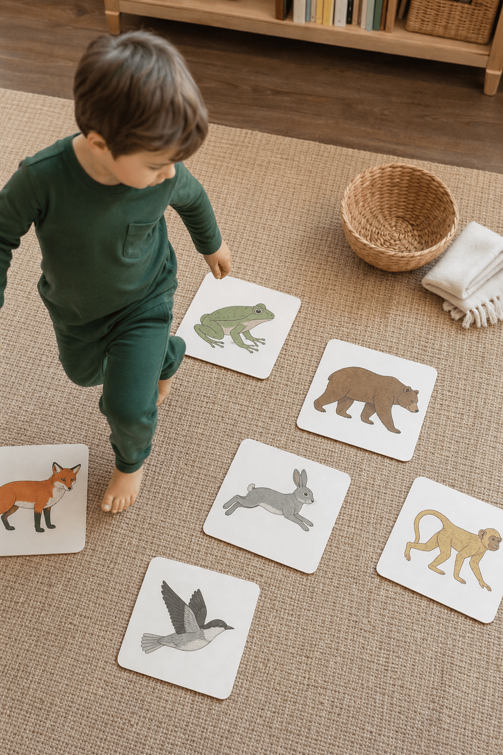 7. Harvest Animal Walk Cards