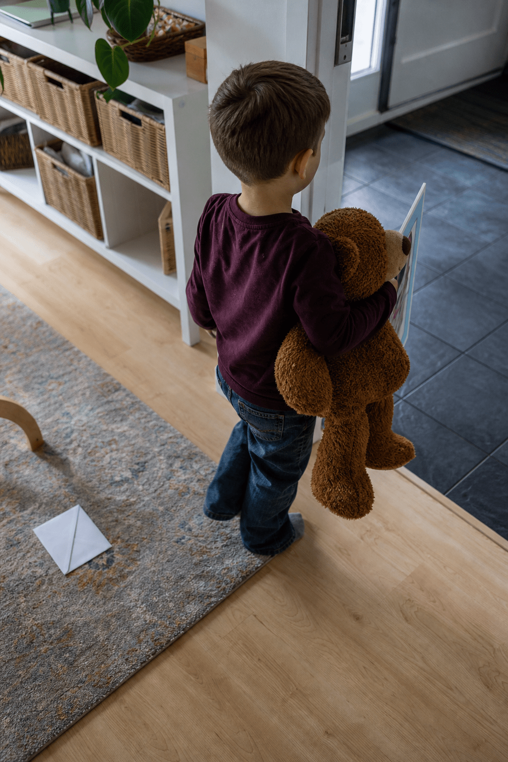 7. Stuffed Bear Transition Ticket