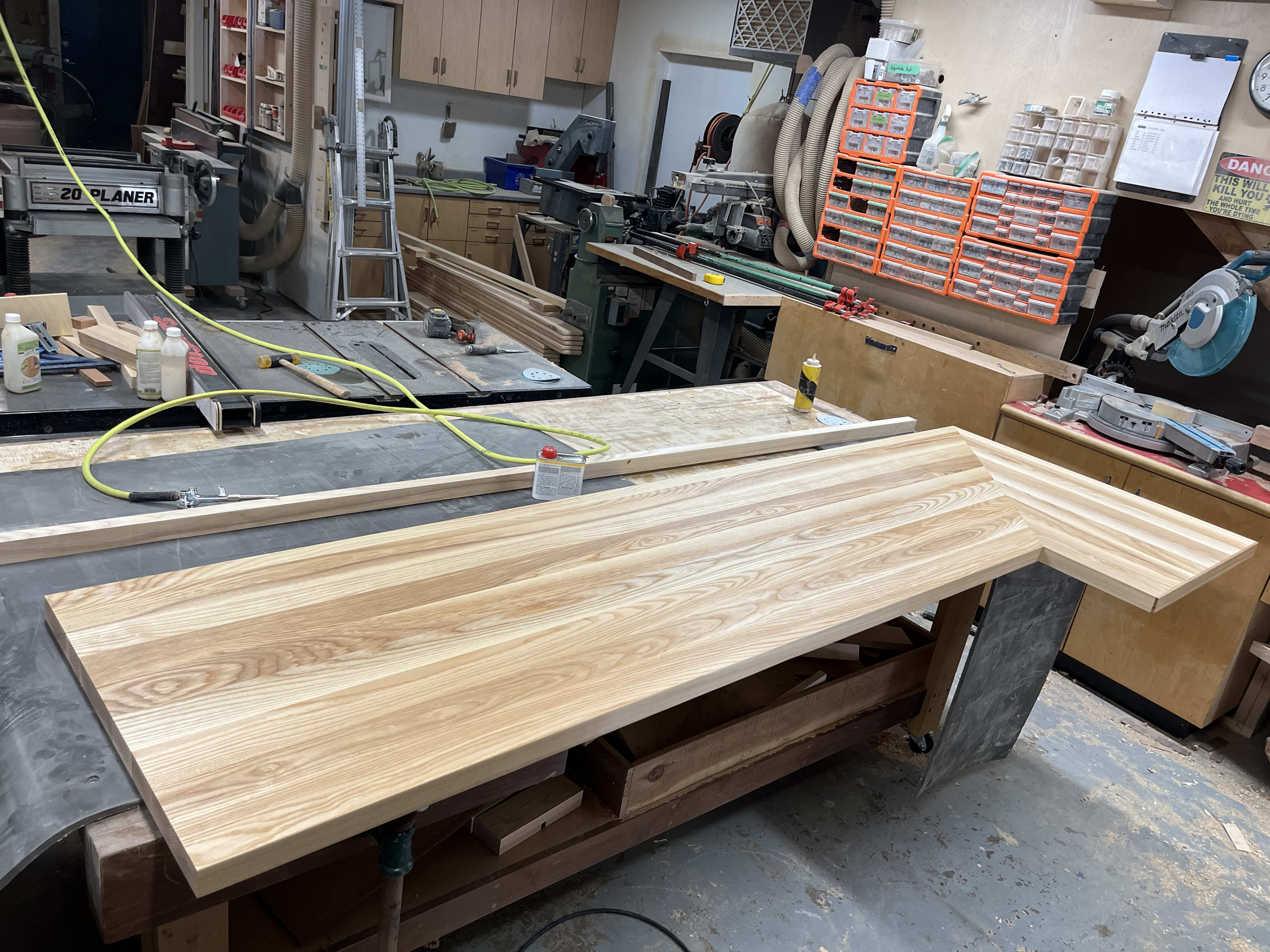 Ash Butcher Block Countertop thumbnail 3