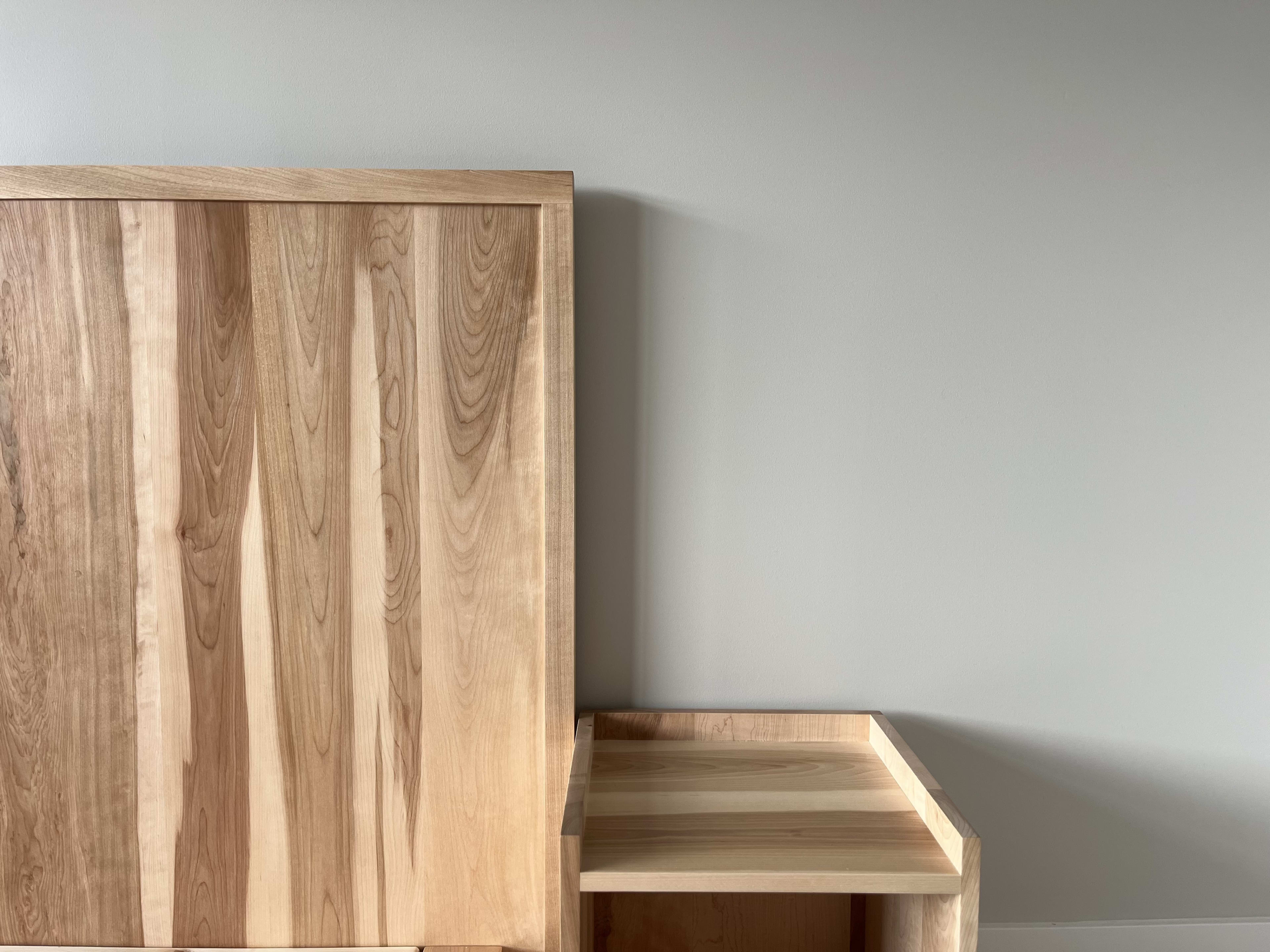 Birch Waterfall Platform Bedframe thumbnail 2