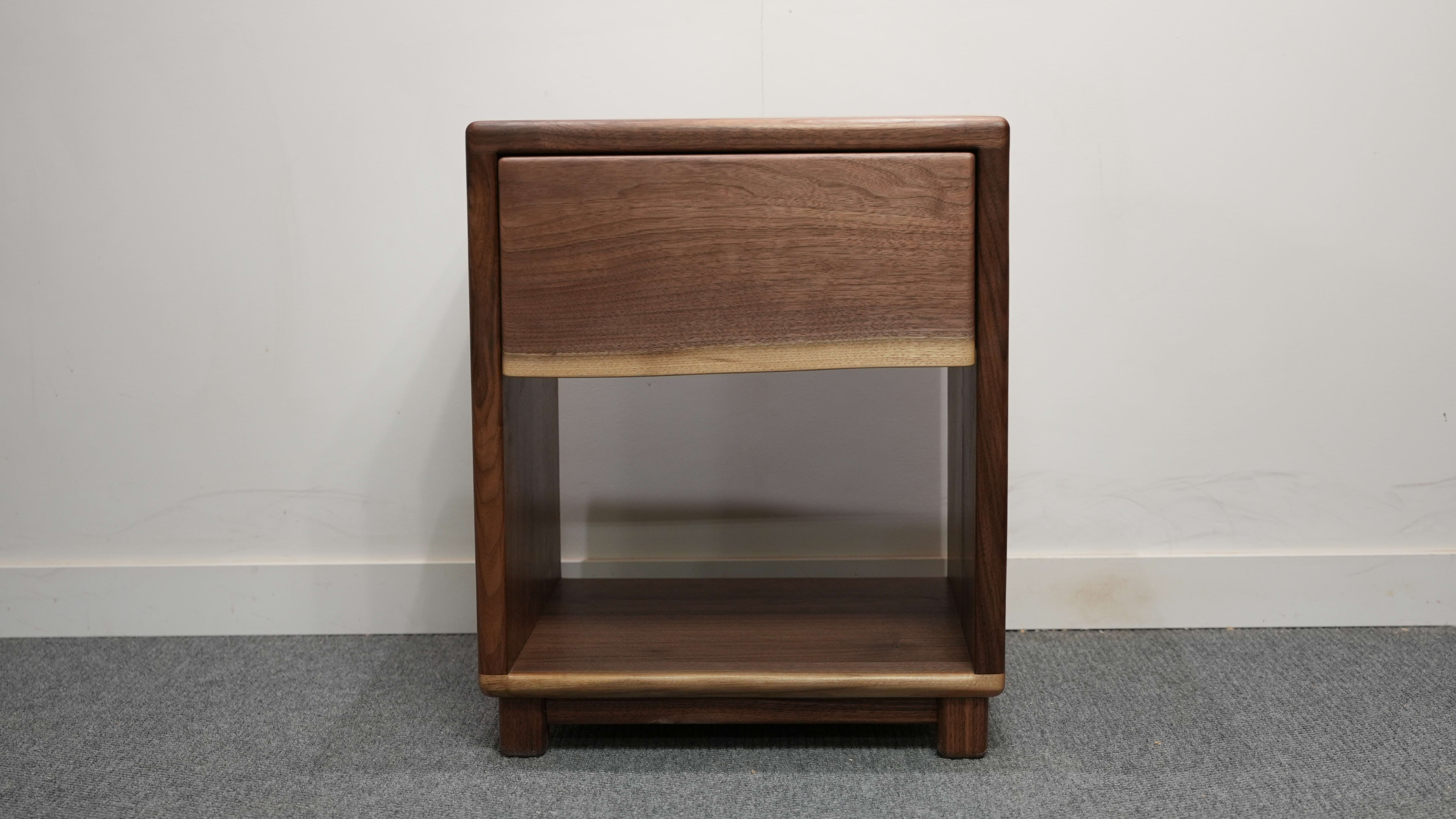 Live-edge Black Walnut Side Tables