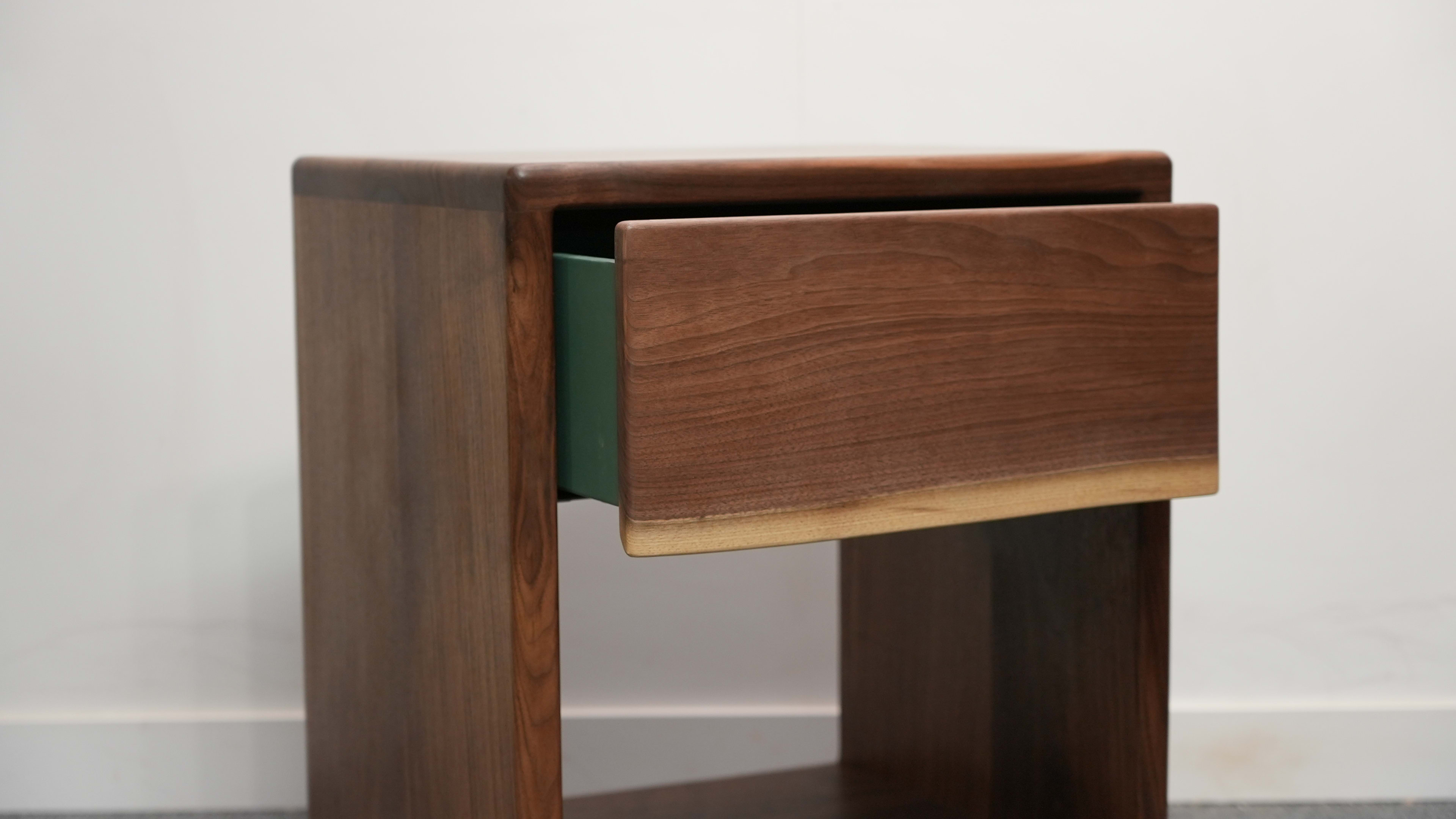 Live-edge Black Walnut Side Tables thumbnail 3