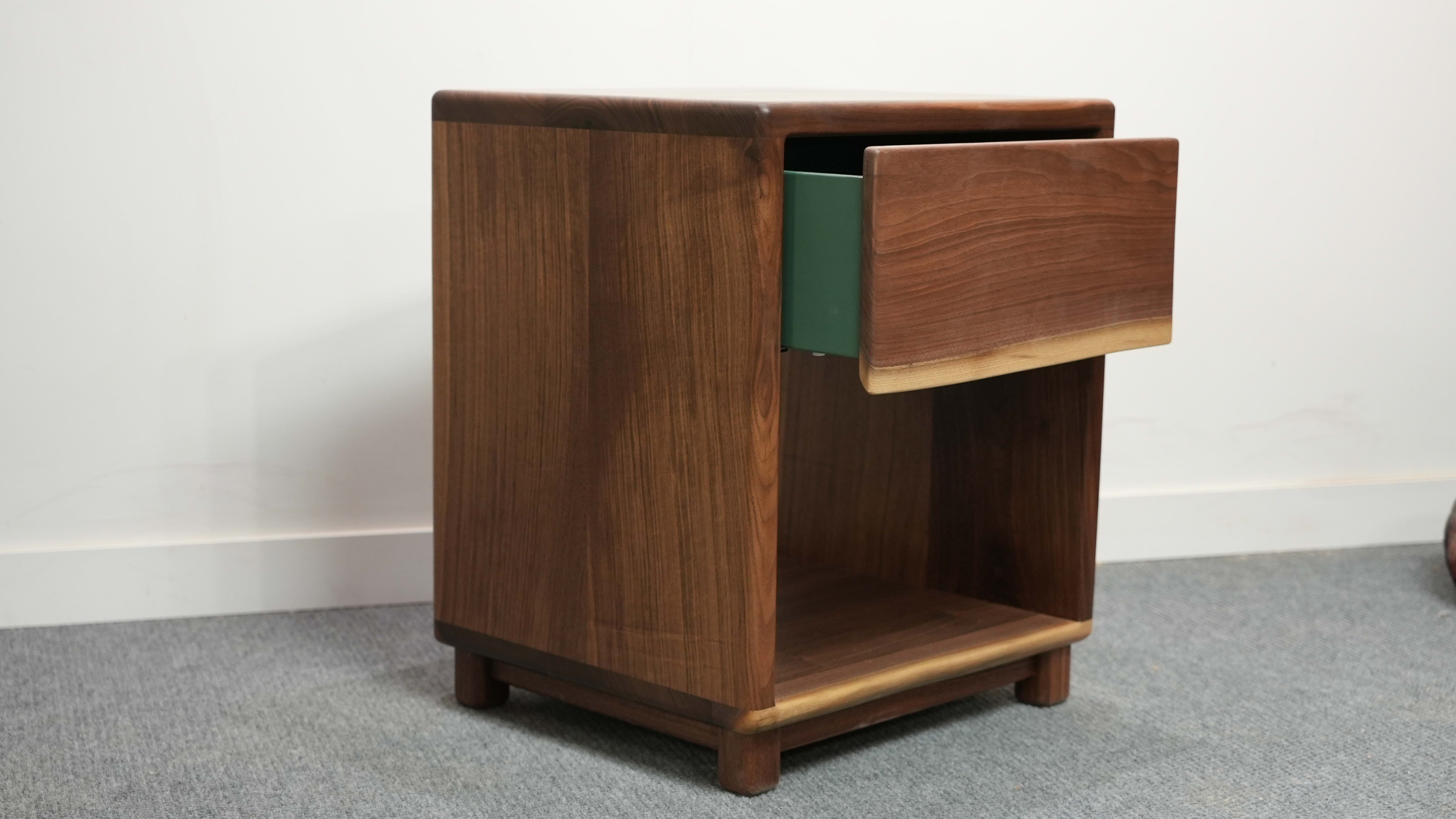 Live-edge Black Walnut Side Tables thumbnail 4