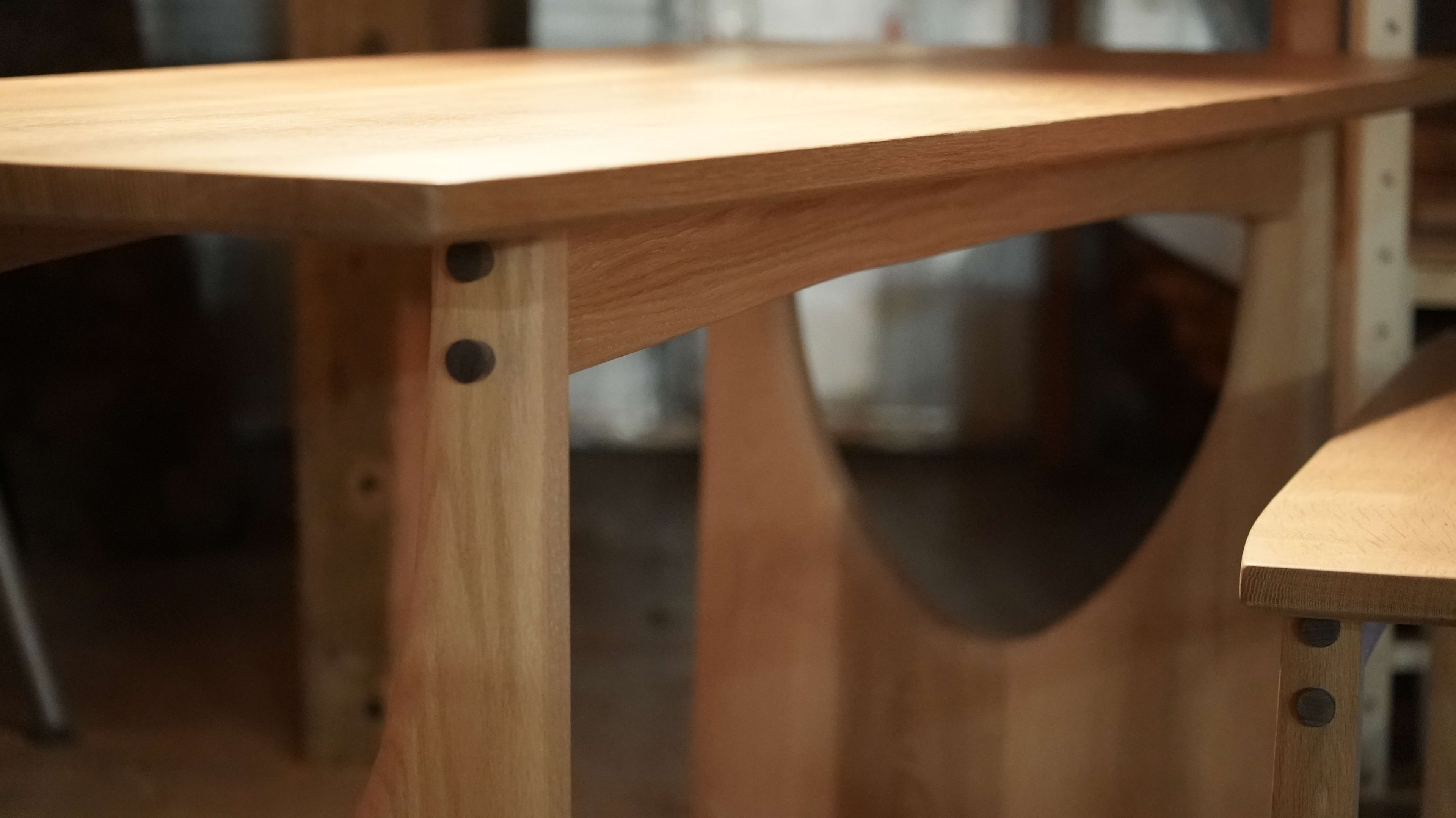 The White Oak Arches Dining Table