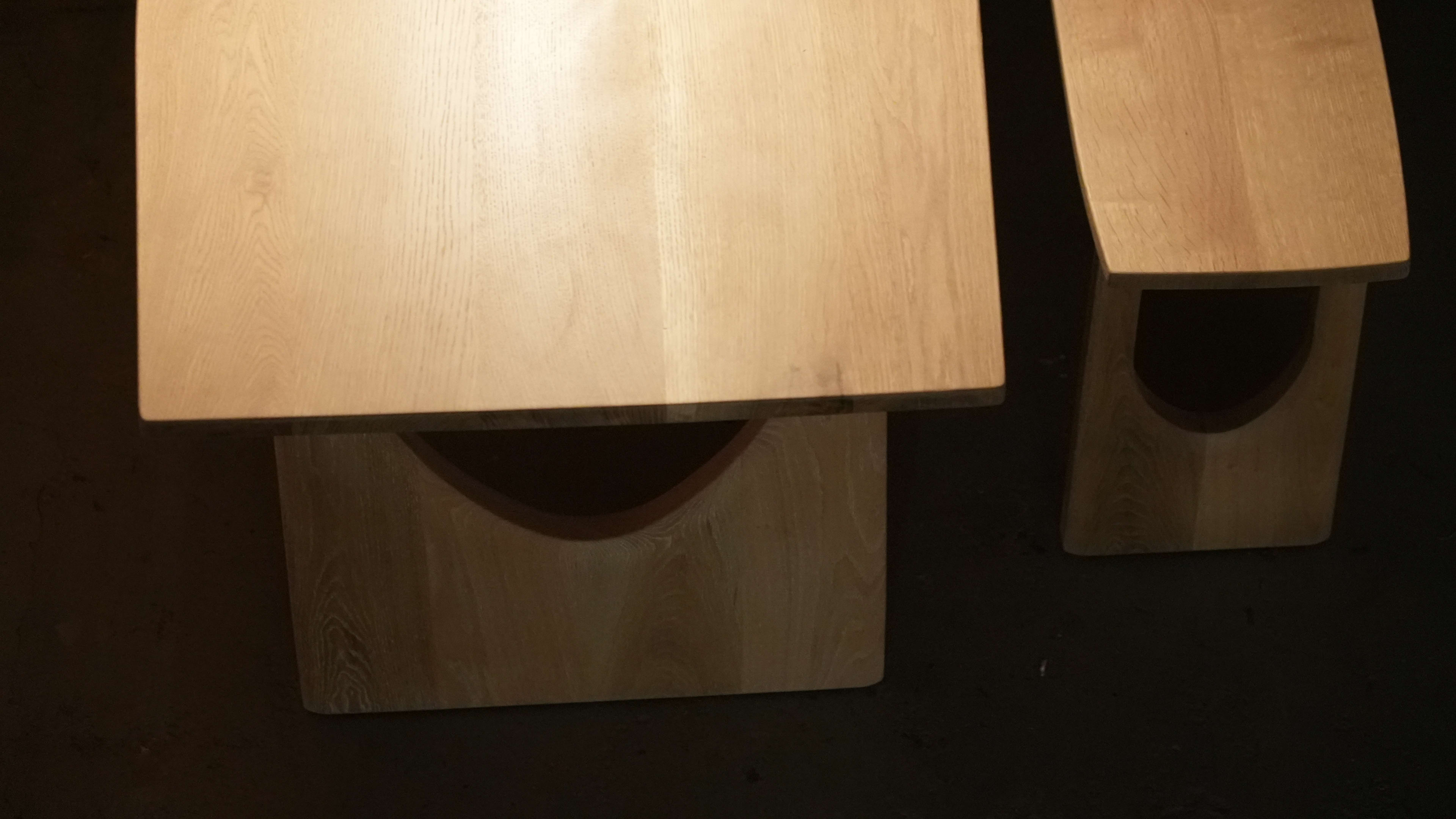 The White Oak Arches Dining Table thumbnail 10