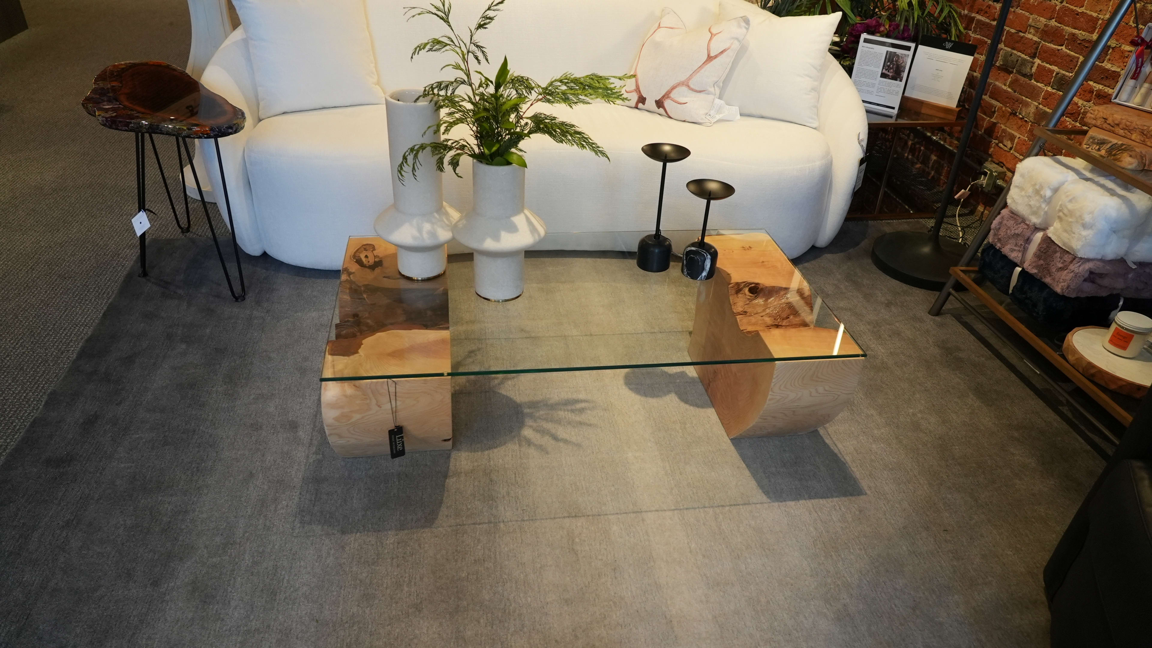 Cedar Stump Coffee Table - Image 1