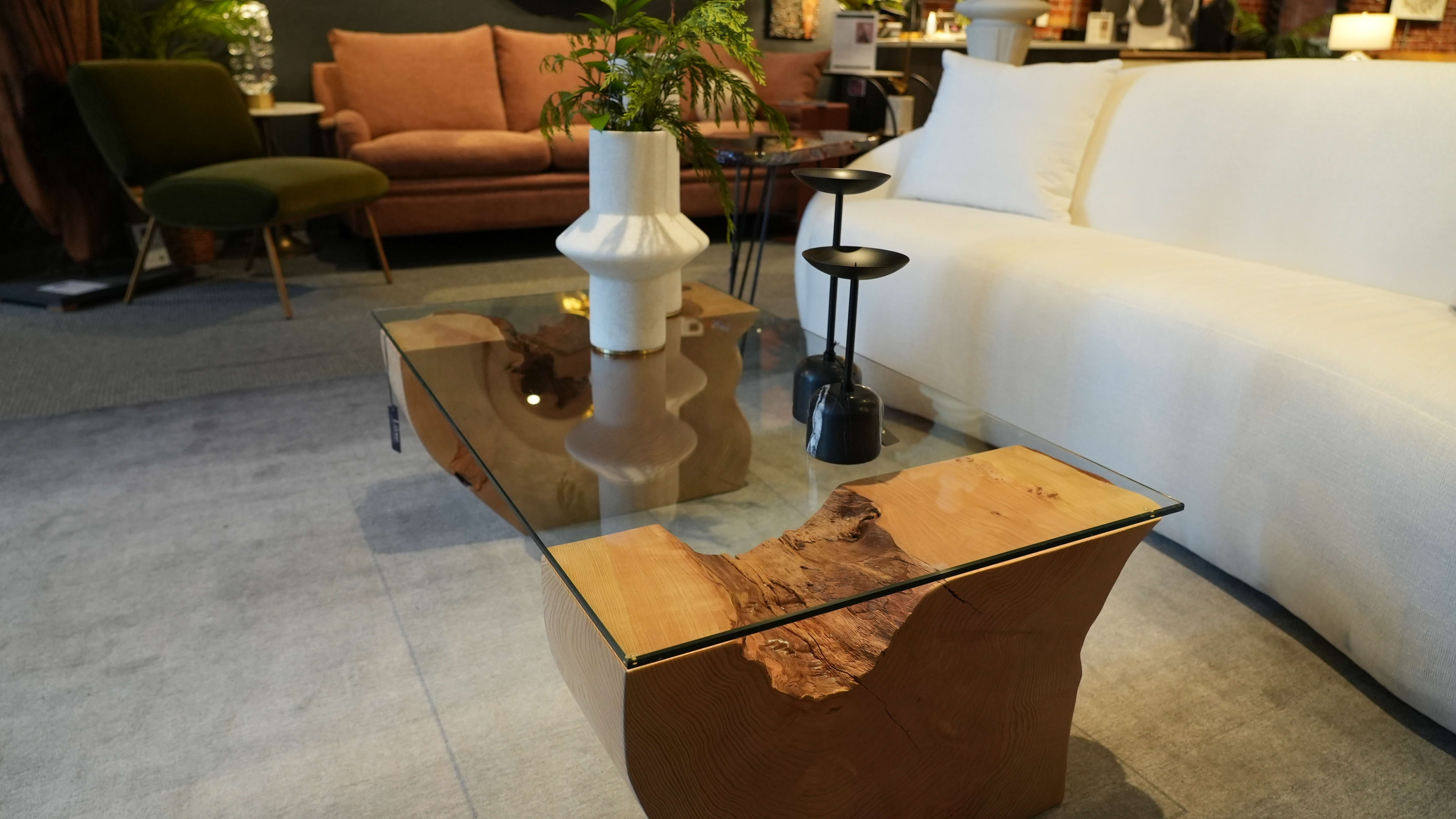 Cedar Stump Coffee Table thumbnail 3