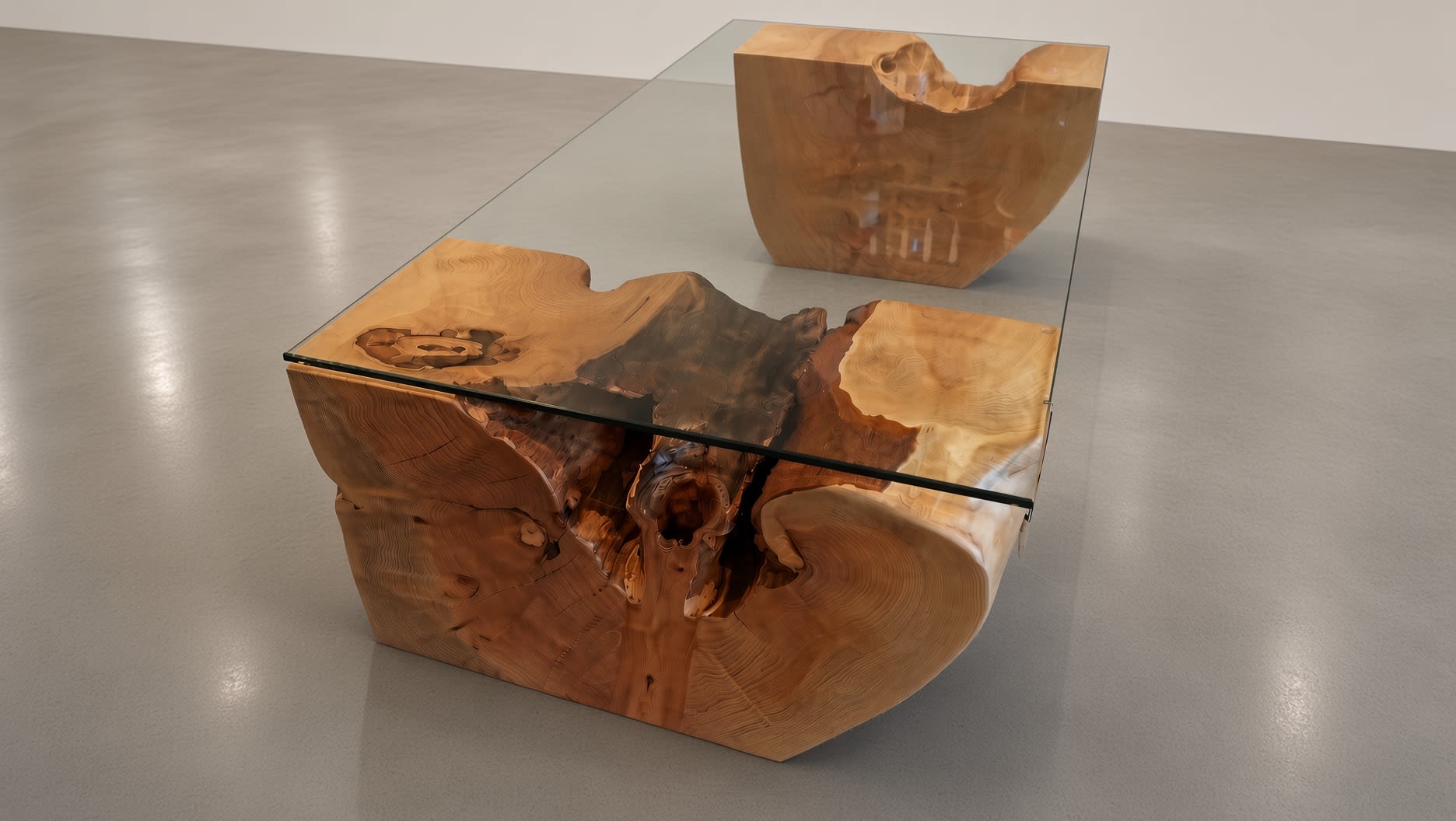 Cedar Rounds Coffee Table thumbnail 2