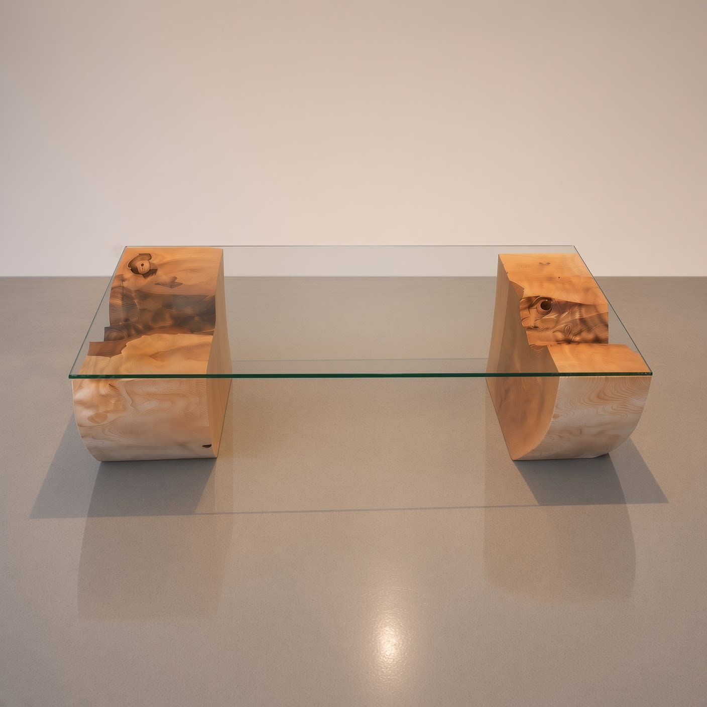 Cedar Rounds Coffee Table