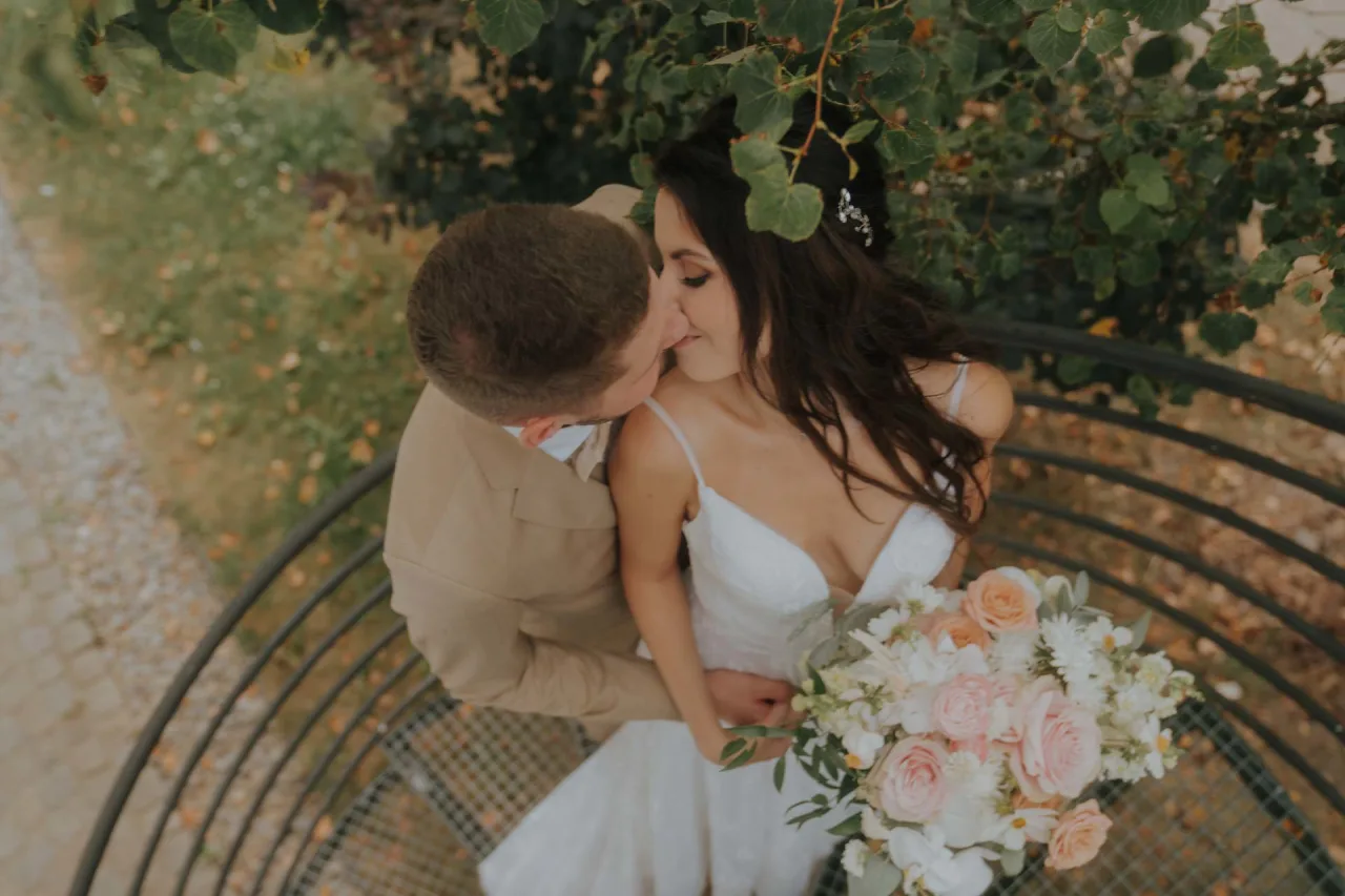 Svatební portréty novomanželů - Marcela & Adam - Pohoda Nárameč