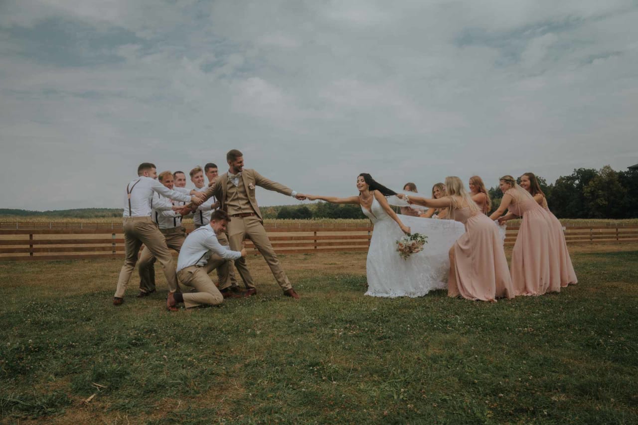 Svatební hostina a raut - Marcela & Adam - Pohoda Nárameč