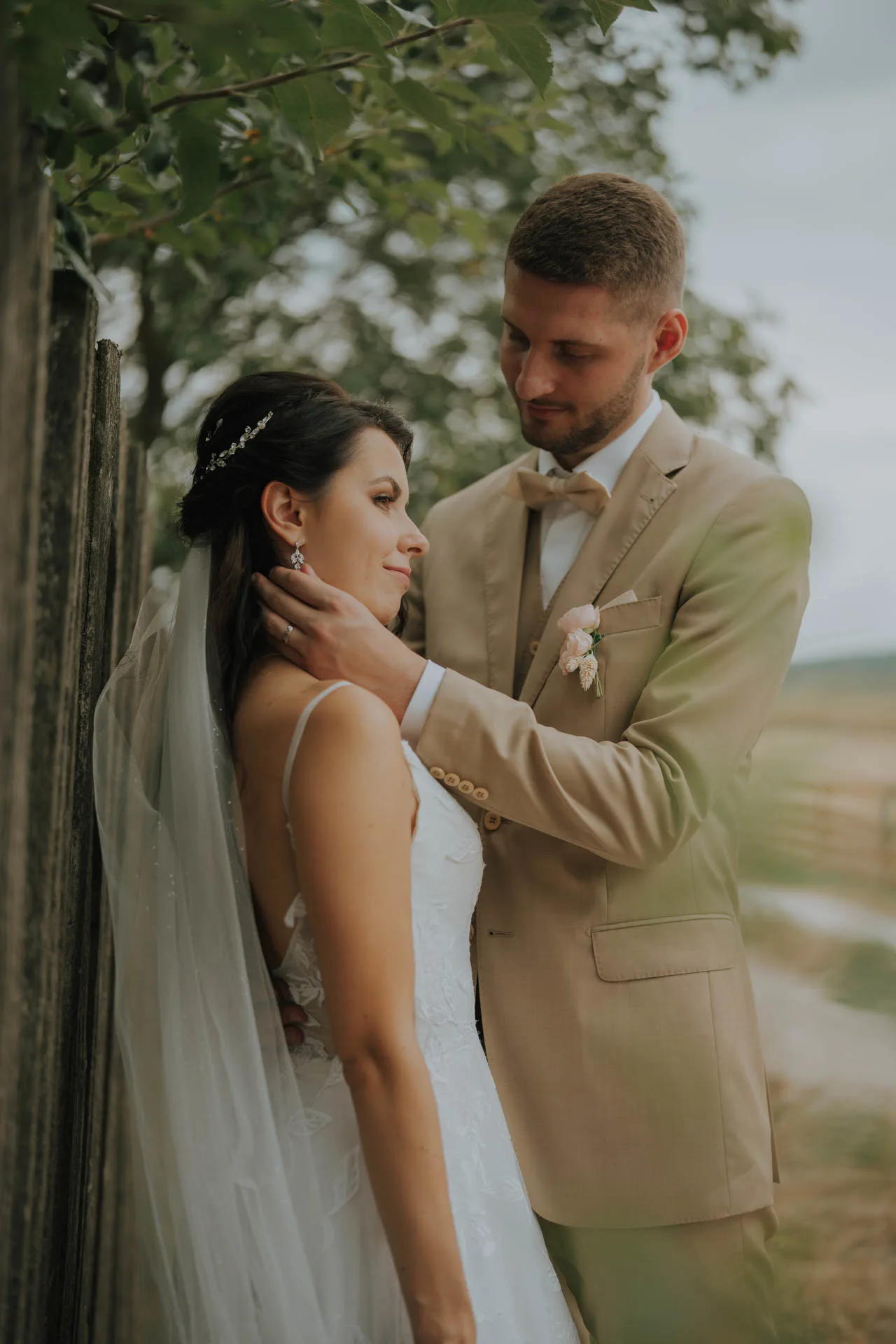 Svatební portréty novomanželů - Marcela & Adam - Pohoda Nárameč