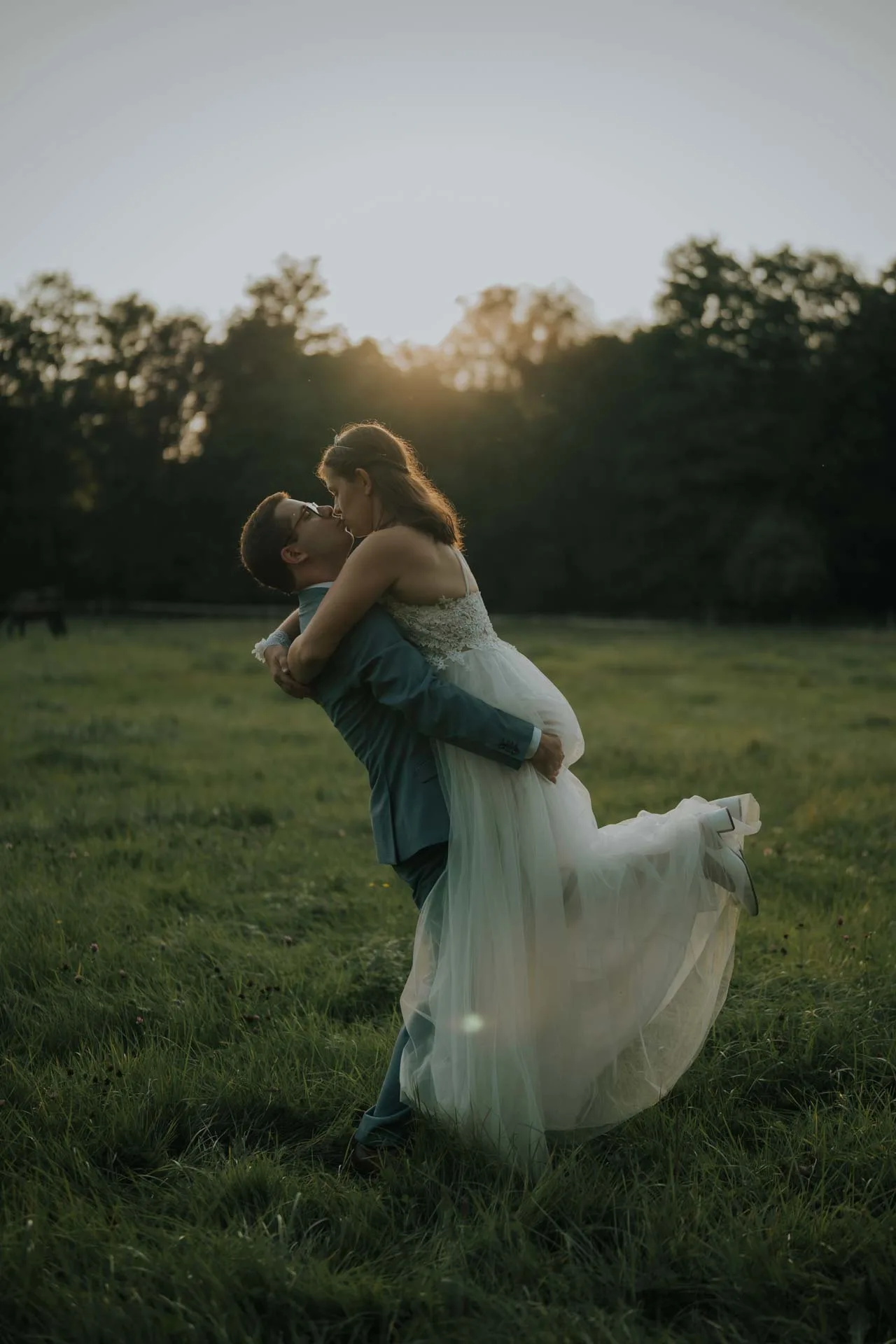 Svatební portréty novomanželů - Anežka & Štěpán - Malá Štáhle