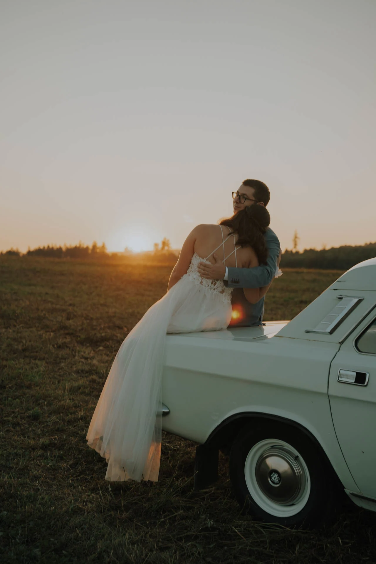 Svatební portréty novomanželů - Anežka & Štěpán - Malá Štáhle