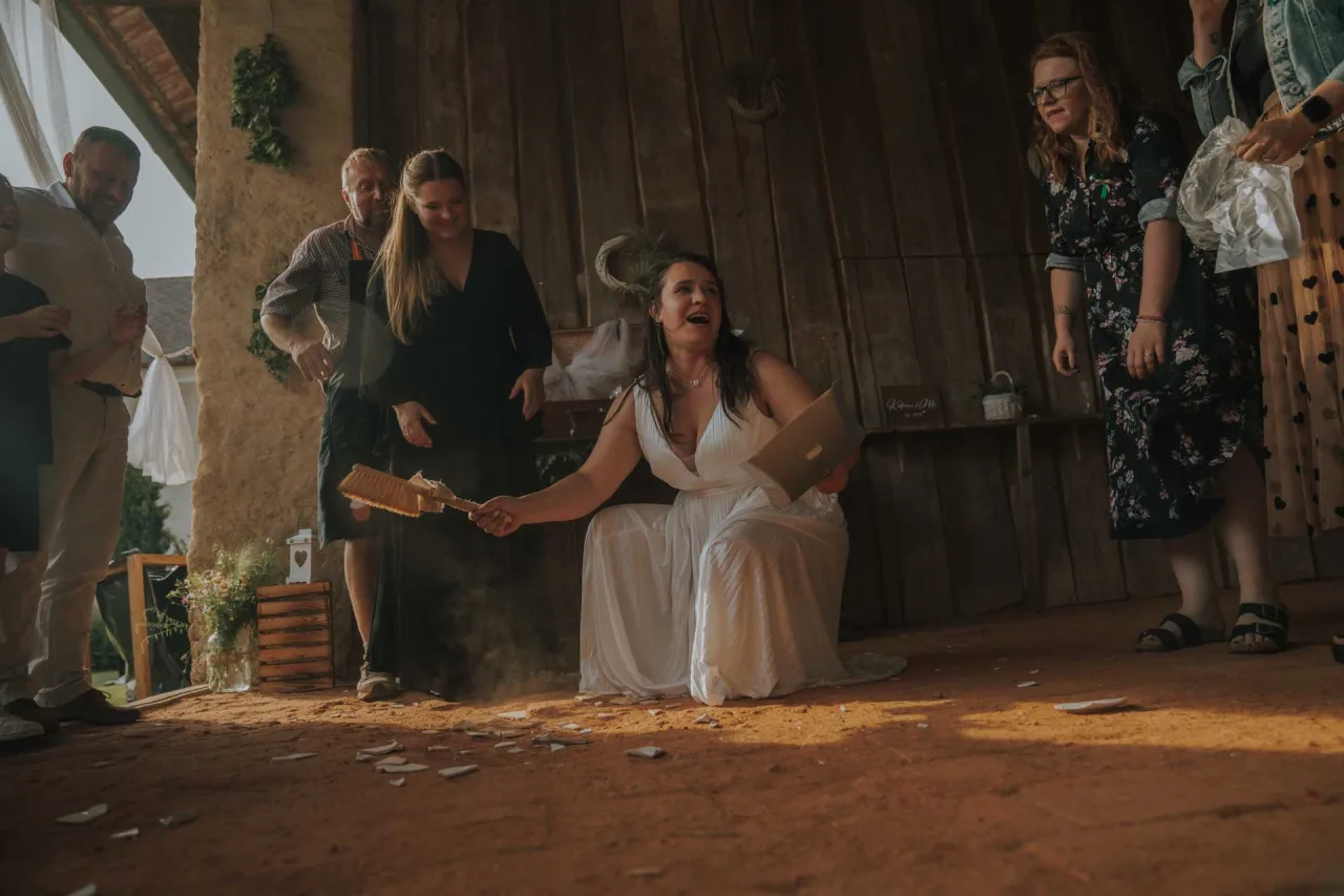 Svatební hostina a raut - Nelly & Kačka - Fara Mladé Bříště