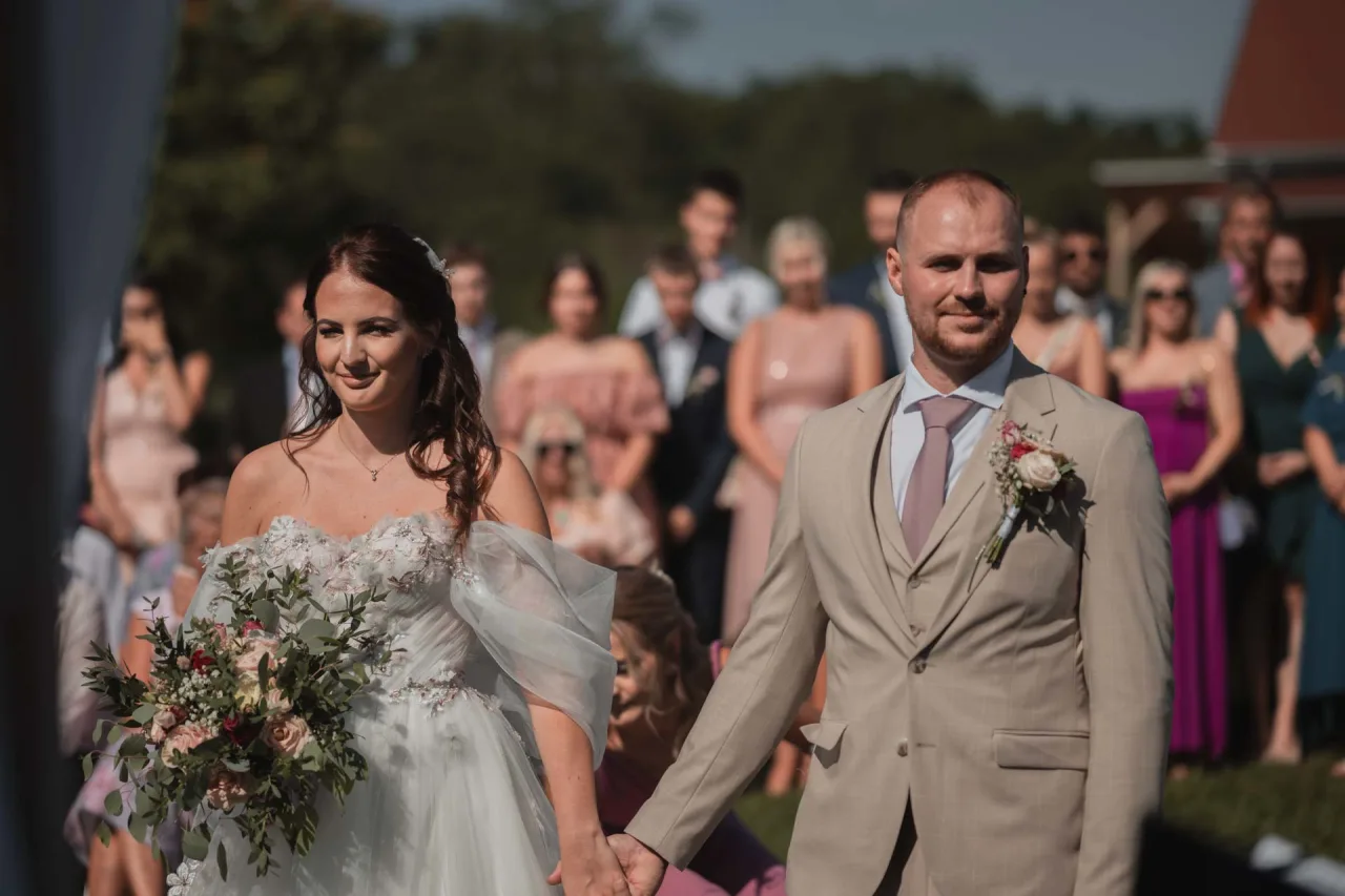 Svatební obřad - Kamila & Pavel - Stodola v Meruňkovém sadu