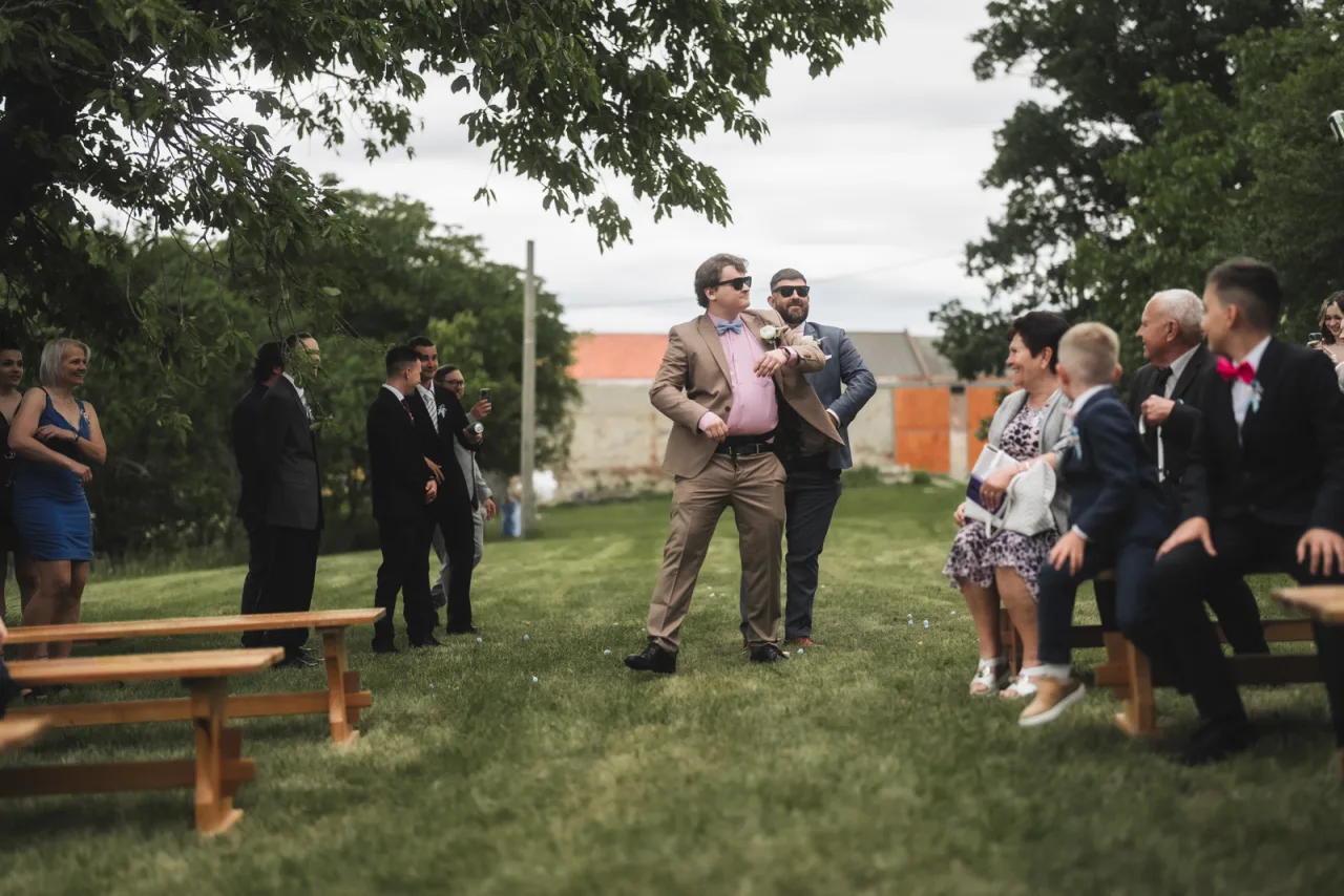 Svatební obřad - Adéla & Zdeněk - Bořikovský dvůr