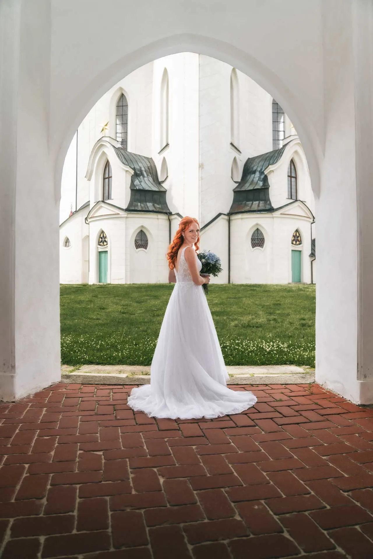 Svatební portréty novomanželů - Olinka & Martin - Nové Město na Moravě