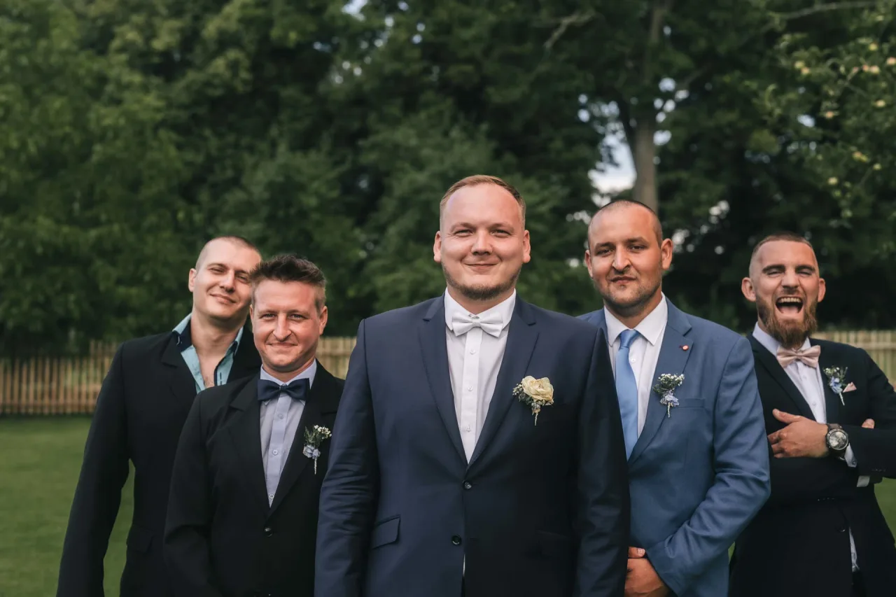 Svatební portréty novomanželů - Zuzka & Ondra - Chalupa Lavender, Kuks