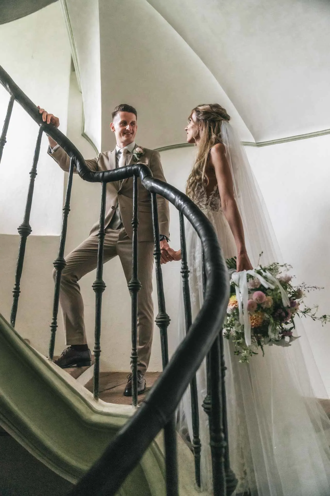 Svatební portréty novomanželů - Lenka & Honza - Horecký Dvůr