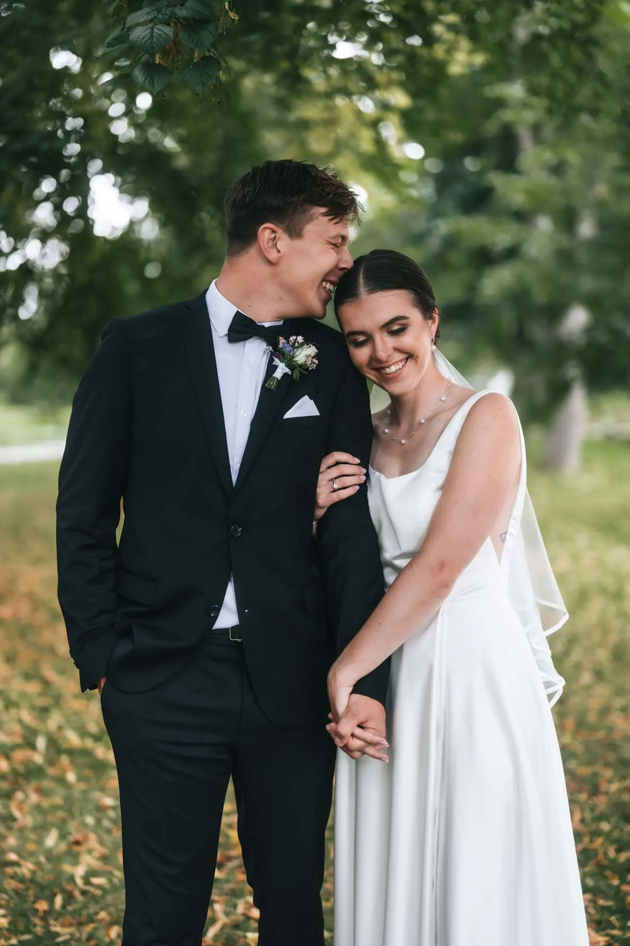 Svatební portréty novomanželů - Hanča & Rudolf - Plav u Českých Budějovic