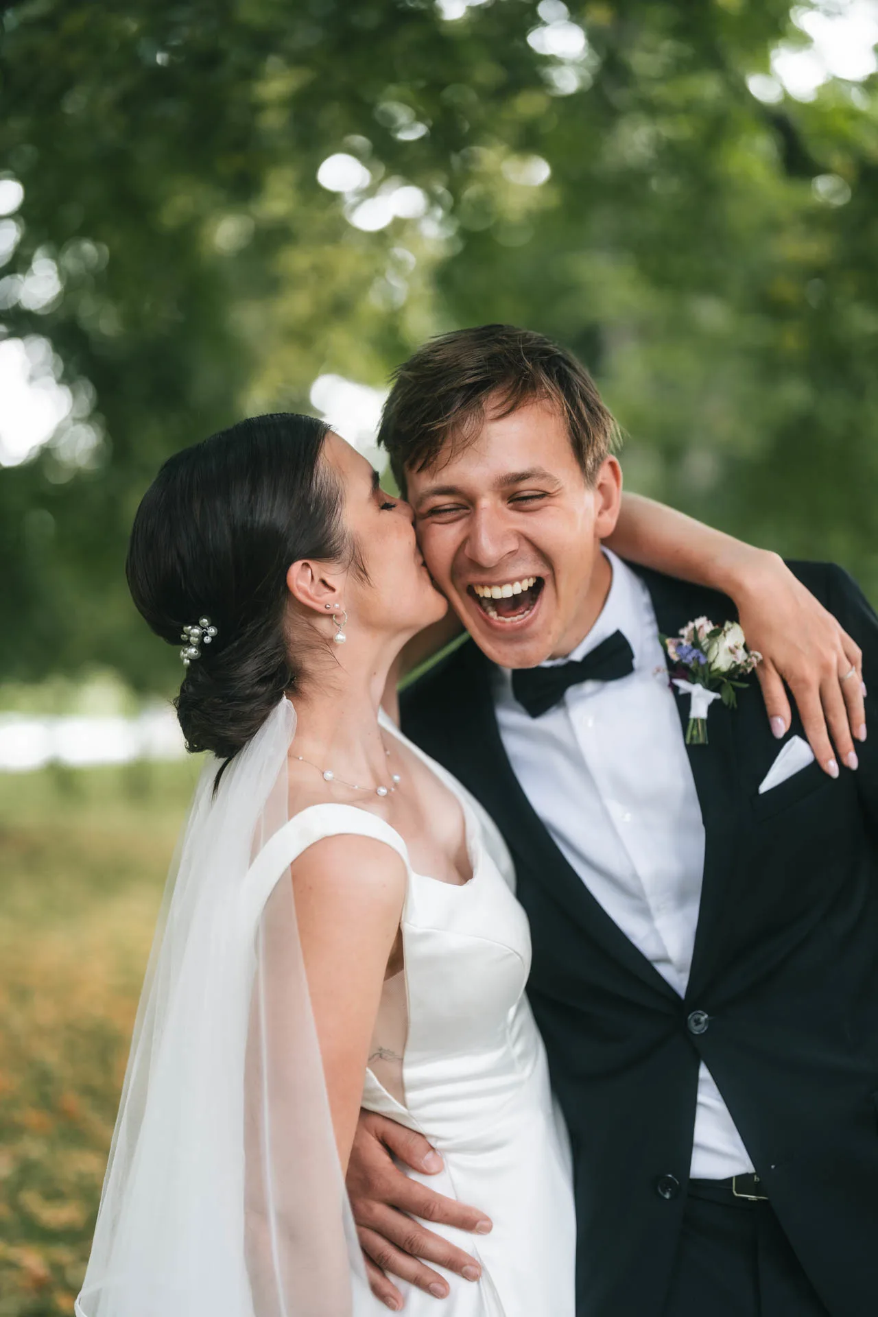 Svatební portréty novomanželů - Hanča & Rudolf - Plav u Českých Budějovic